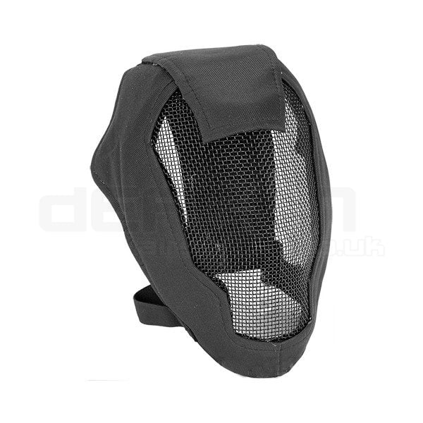 Hood Mesh Protection Mask (Black) DEFCON AIRSOFT