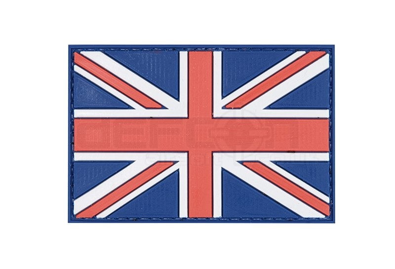 3D morale patch - PVC/Velcro Backed UK Flag