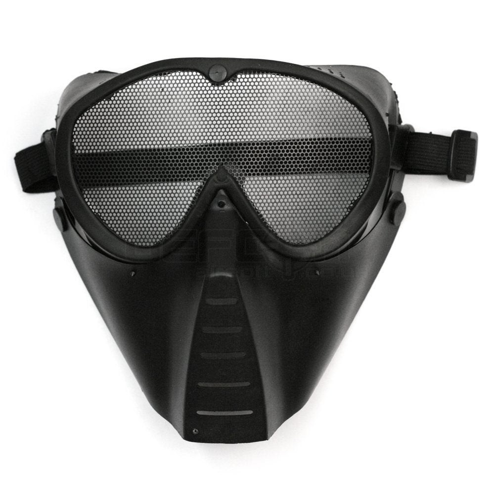 Big Foot Airsoft Mask with Mesh Goggles » DEFCON AIRSOFT