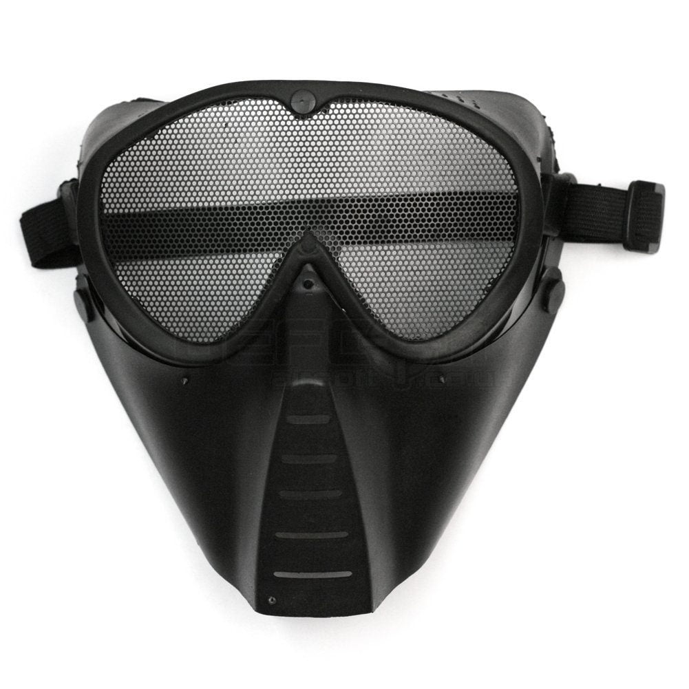 Big Foot Airsoft Mask With Mesh Goggles DEFCON AIRSOFT