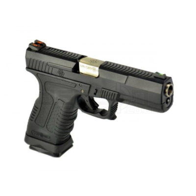 WE GP1799 GBB Pistol (T5 - Black - Silver Barrel - Metal Slide)