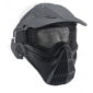 Airsoft Tactical Full Face Guard Mask with Mesh Goggles (Black)1