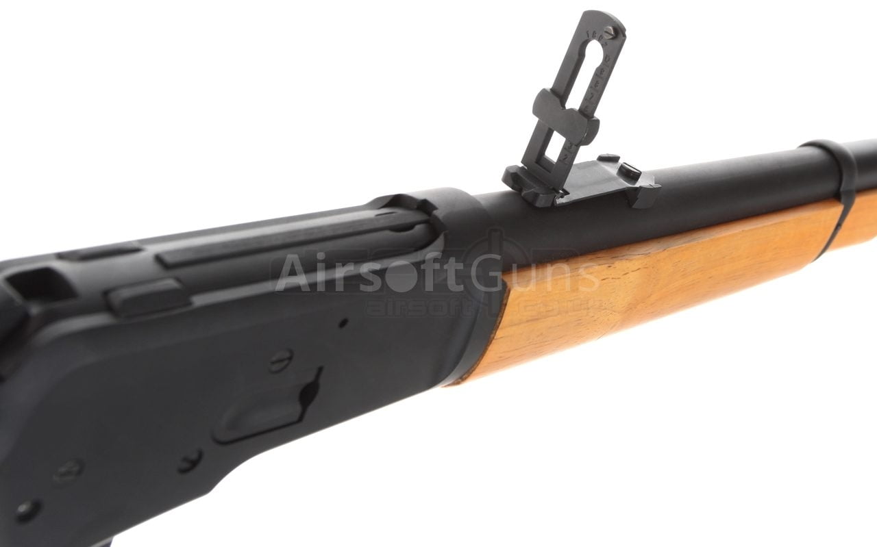 A&K Winchester 1892 V2 Gas Rifle (Real Wood & Metal) » DEFCON AIRSOFT