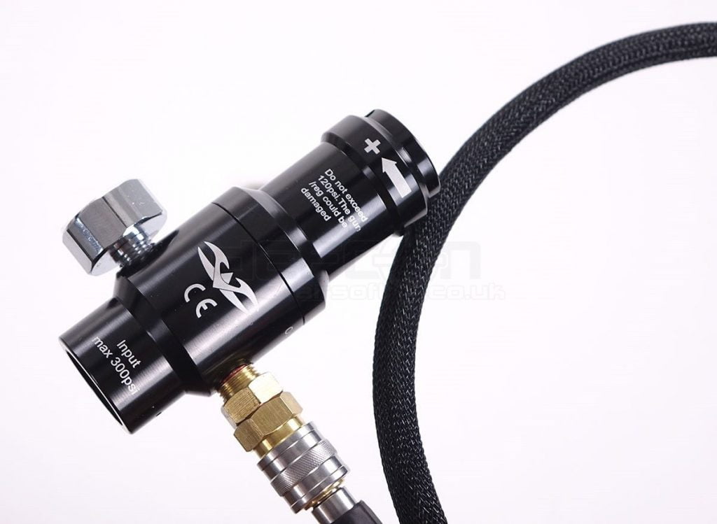 Valken SLP QD HPA Air Rig 36" Line With Regulator DEFCON AIRSOFT