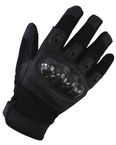 Predator Tactical Armoured Knuckle Gloves - Black