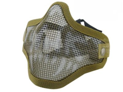 Big Foot Lower Half Face Mesh Mask (Tan)