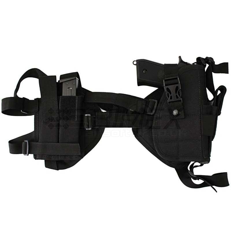 Double Pistol Shoulder Holster DEFCON AIRSOFT