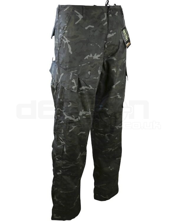 KombatUK Assault Trouser - ACU Style - BTP Black 2 KombatUK Assault Trouser - ACU Style - BTP Black 2
