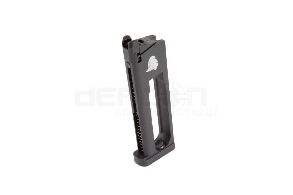 Secutor Rudis 1911 Custom Pistol Co2 Magazine (Metal - 26 Rounds - Black)