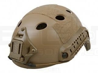 Big Foot Fast Helmet (PJ Round Hole) (Tan)