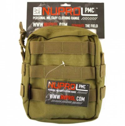 Nuprol PMC Medium Zipped Utility Pouch - Tan