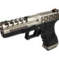 Armorer Works Custom Hex-Cut (BlackSilver Slide)