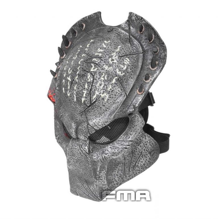 FMA Illuminating 'Predator' Airsoft Mask DEFCON AIRSOFT