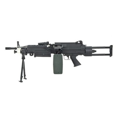 A&K M249 Para AEG with Sound Control 2500 rds Drum Magazine