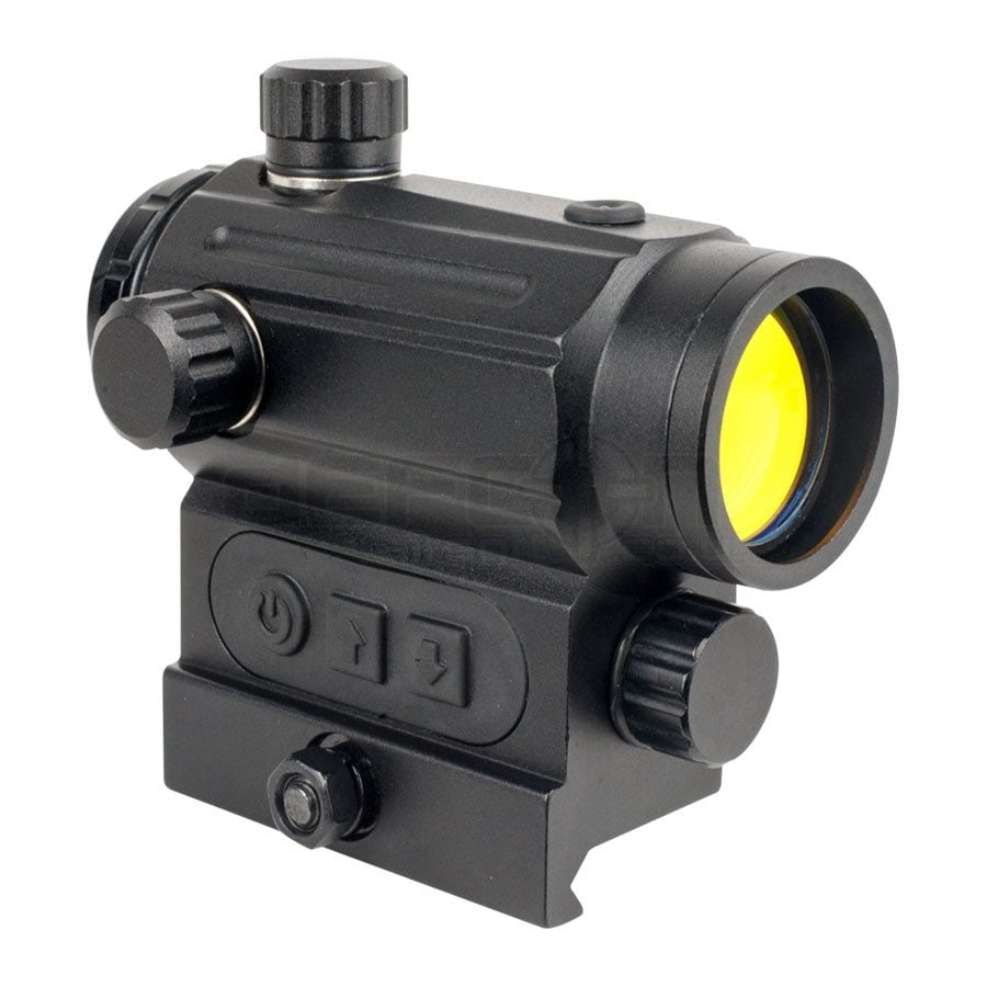 Valken Tactical Raised T1 Sight 1x22 R/G/B Dual W/Weaver QR DEFCON