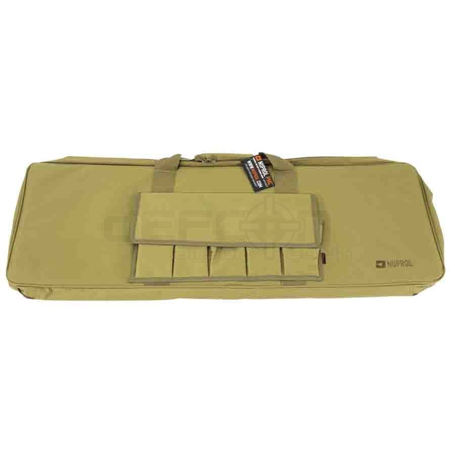 Nuprol PMC Essentials Soft Rifle Bag 36" Tan DEFCON AIRSOFT