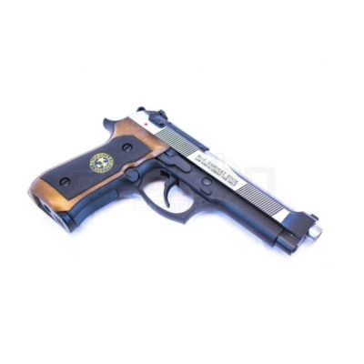 WE M92 Biohazard Virus Samurai Edge – (Silver Slide with Black Frame) 2