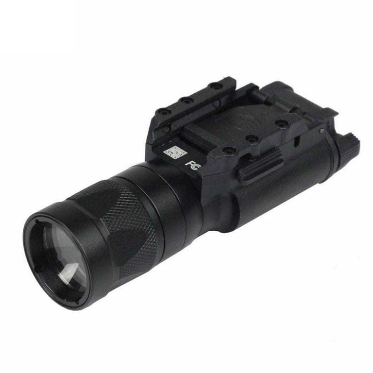 X300V Replica Pistol Strobe Flashlight (Black) DEFCON AIRSOFT