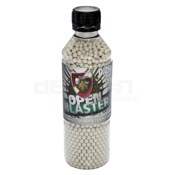 ASG BIO Open Blaster BBs 0.25g 3000rd Bottle ASG BIO Open Blaster BBs 0.25g 3000rd Bottle