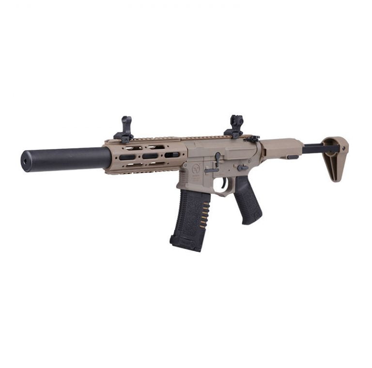 Ares Amoeba Honey Badger AM014 Airsoft Rifle (Tan) DEFCON AIRSOFT