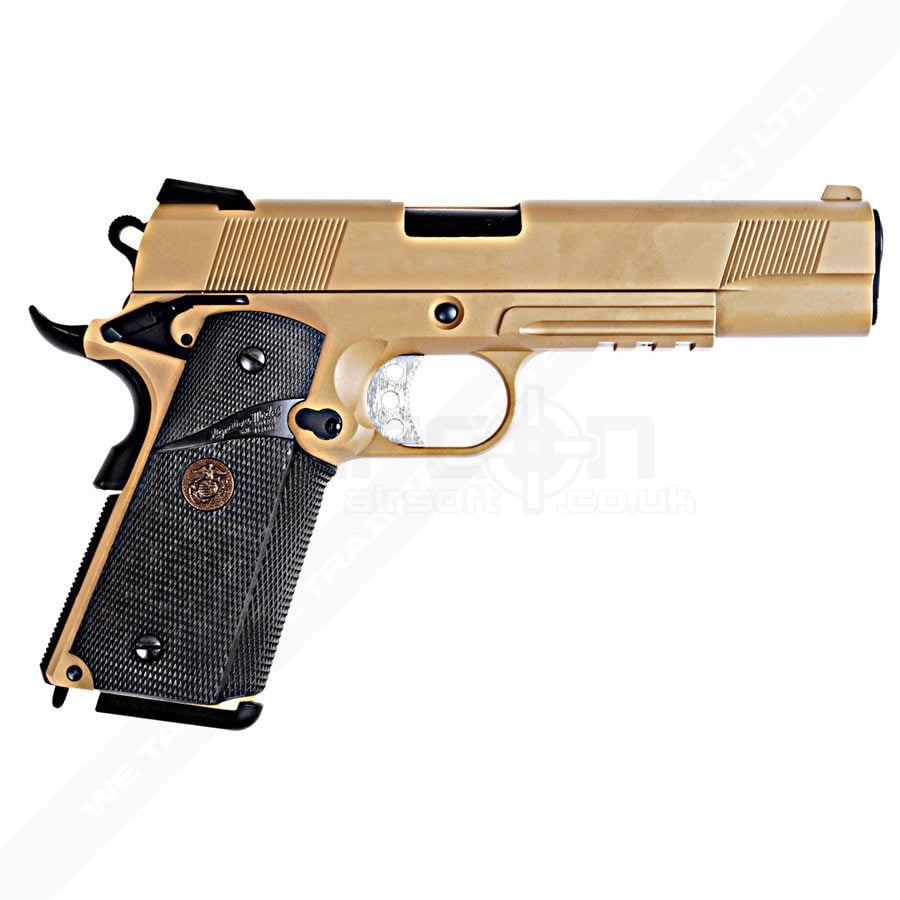 WE 1911 GBB MEU-R .45 (Tan) - Image 2