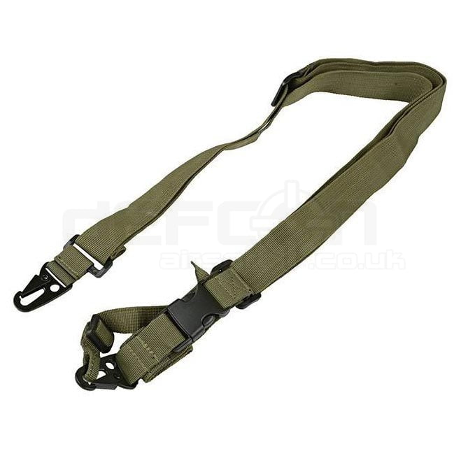 3Point Tactical Airsoft Rifle Sling OD DEFCON AIRSOFT