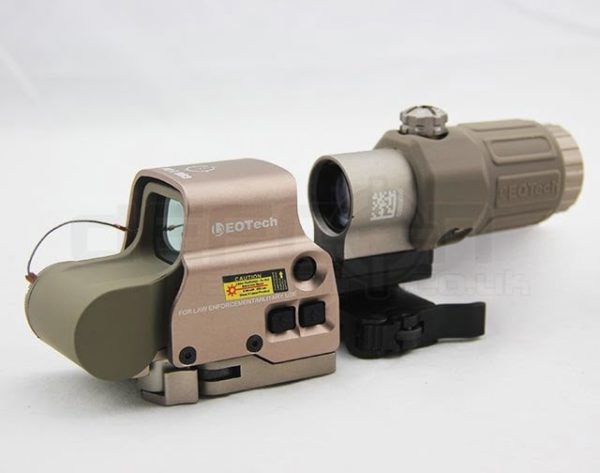 558 Holographic + FTS Magnifier Combo Set - Tan 558 Holographic + FTS Magnifier Combo Set - Tan