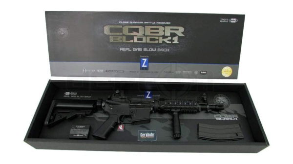 Tokyo Marui CQB-R Block 1 GBB With ZET System 9 Tokyo Marui CQB-R Block 1 GBB With ZET System 9