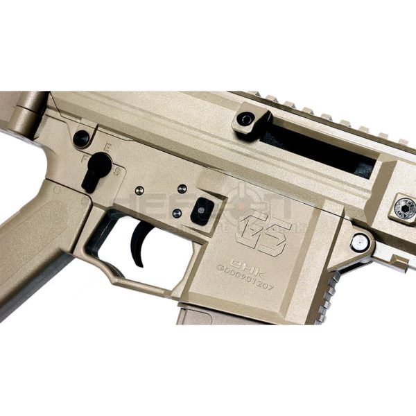 GHK G5 GBBR Carbine Airsoft Rifle (Tan) 03 GHK G5 GBBR Carbine Airsoft Rifle (Tan) 03