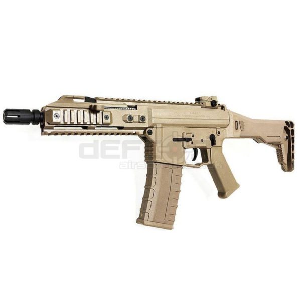 GHK G5 GBBR Carbine Airsoft Rifle (Tan) 07 GHK G5 GBBR Carbine Airsoft Rifle (Tan) 07