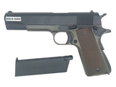 KJWorks 1911 Gas Blowback Pistol (Full Metal - KJW-1911-ODG - OD)