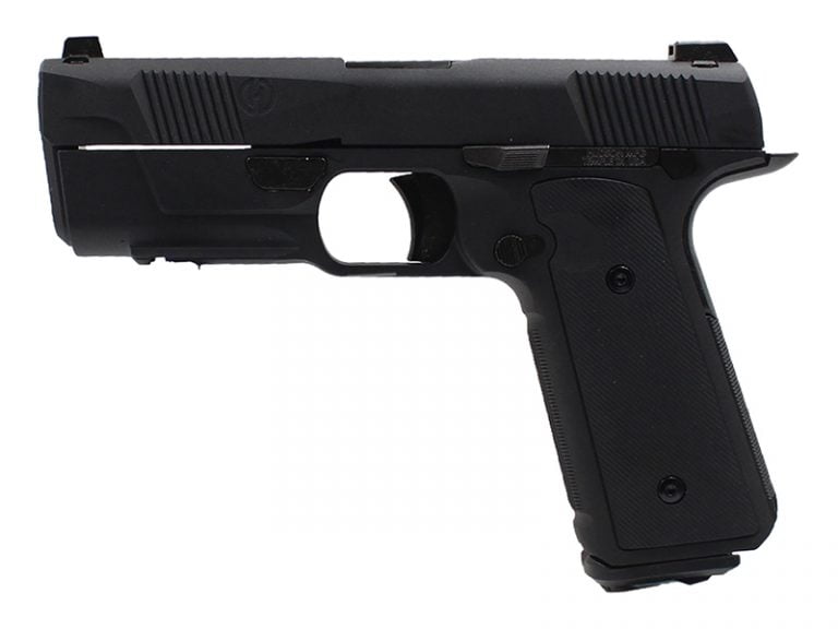 Army R45 Stubby Gas Blowback Pistol (Polymer Body And Slide - Black ...