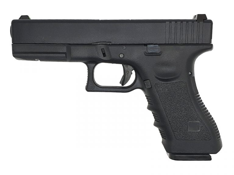 Army R45 Stubby Gas Blowback Pistol (Polymer Body And Slide - Black ...