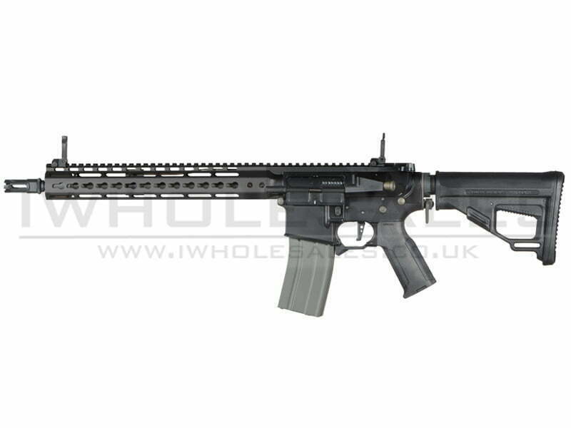 Ares Amoeba Pro (Octarms) M4 AEG 12" with EFCS Unit (Full Metal - Black - M4-KM12-BK)