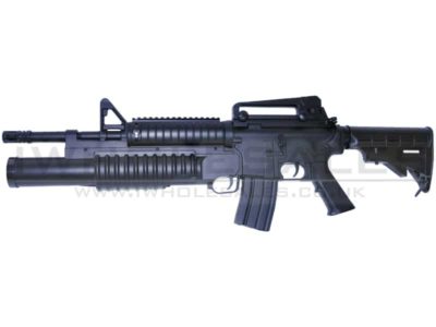 Double Eagle - M4 "Grenadier" - M4 RIS-AEG & Tri-Shot - M203 (Black - M813)