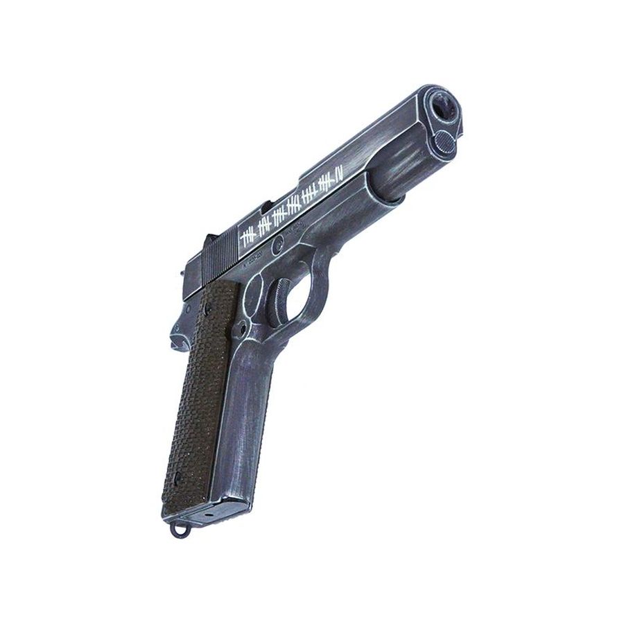 Armorer Works Custom "Molon Labe" 1911 Gas Blowback Pistol (Full Metal - Brown Grips) - Image 3