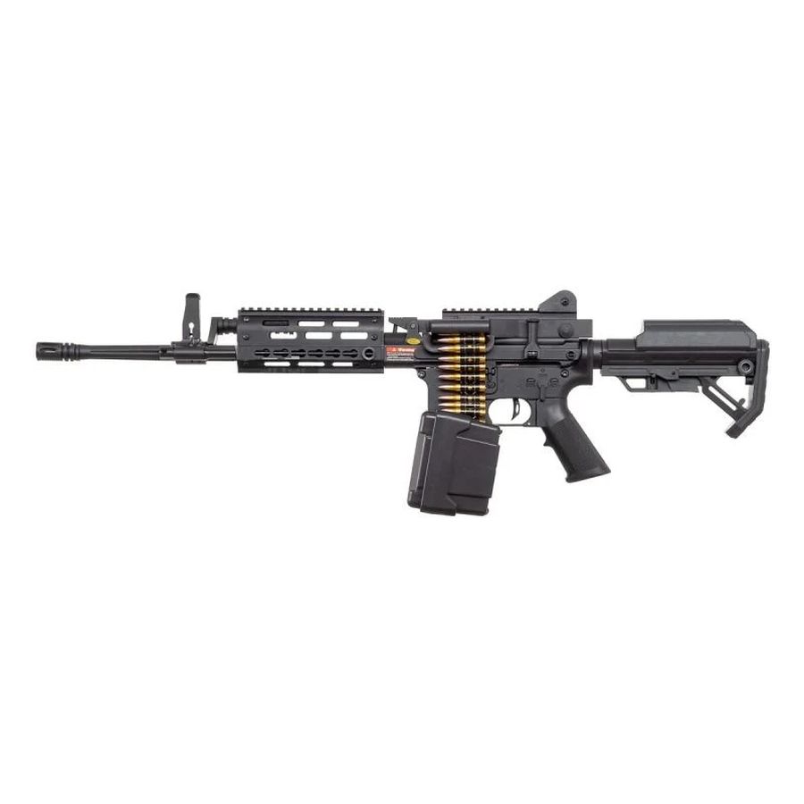 Golden Eagle MCR LMG AEG with Drum Mag. L (2600 Rnds - Sound Control - F6670)