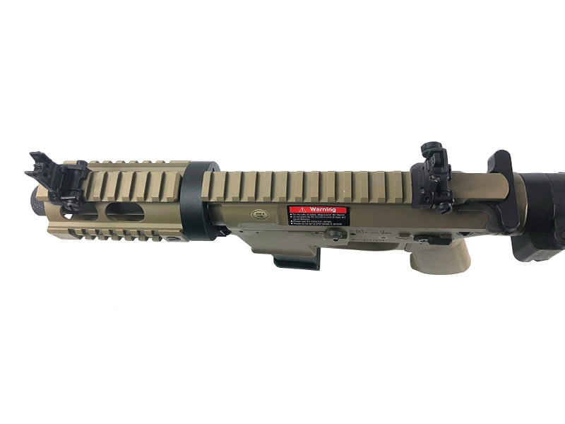 Ares M45X-S with EFCS Gearbox (Tan - AR-084E - Comes with Extra Mid-Cap and Low Cap Magazine) - Image 7