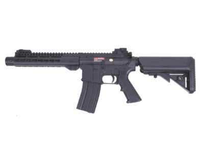 S&T M4 Delta Keymod 9" Gas Blowback Rifle (Black - ST-GBB-12-BK)