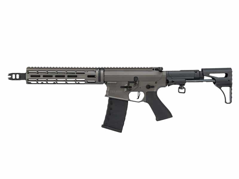 EMG Falkor Blitz Compact 2.0 with CRS Butt Stock (APS Silver Edge Gearbox - Grey - eFD-B-2.0G)