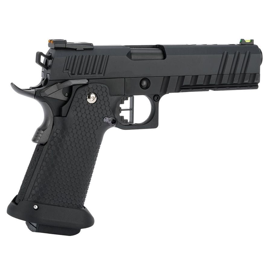 Armorer Works Custom Black Ace Hi-Capa GBBP (Full Black