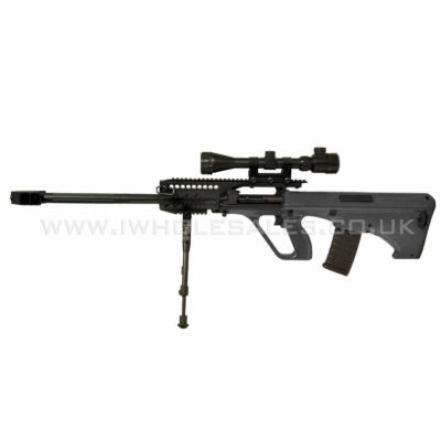 JG AUG5 Aug Sniper with Hunter Scope and Metal Bipod (JG-0446A)