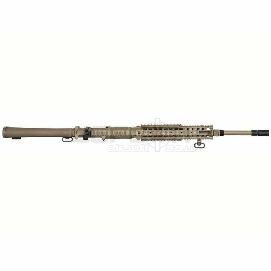 Ares SR25 DMR Sniper Rifle (Semi Only - 400 FPS - Tan - M110 - SR-009E) - Image 3