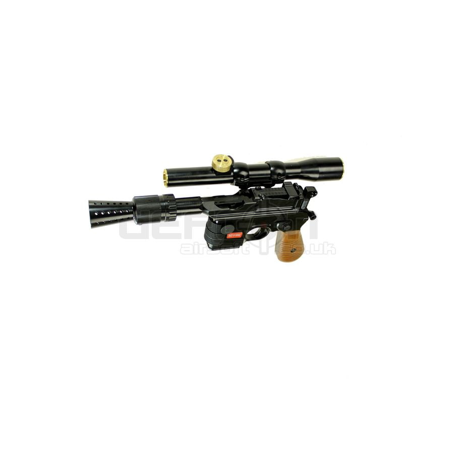 Armorer Works - K00001 - M712 *LIMITED EDITION* Smuggler Blaster with Scope & Flash Hider GBBP (Full Metal) - Image 4