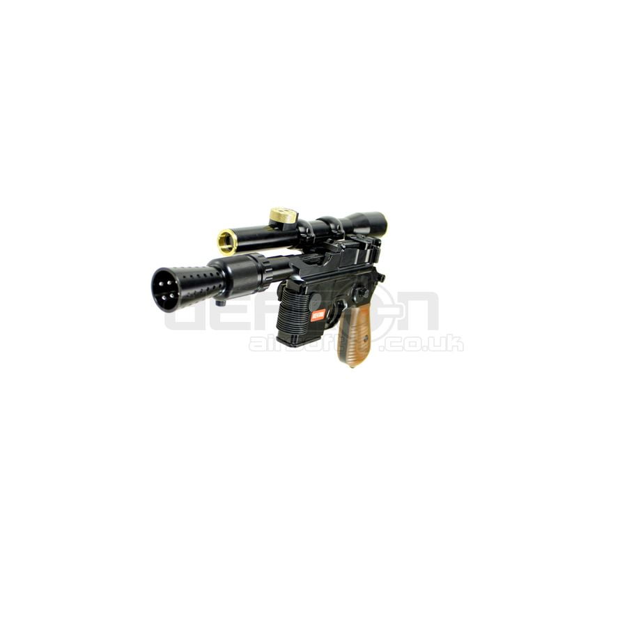 Armorer Works - K00001 - M712 *LIMITED EDITION* Smuggler Blaster with Scope & Flash Hider GBBP (Full Metal) - Image 8