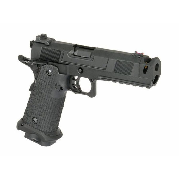 Army Custom 5.1 Hi-Capa with Costa Compensator (Full Metal - Black - R501) - Image 2