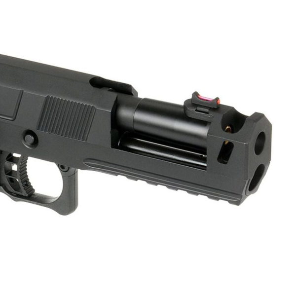 Army Custom 5.1 Hi-Capa with Costa Compensator (Full Metal - Black - R501) - Image 4