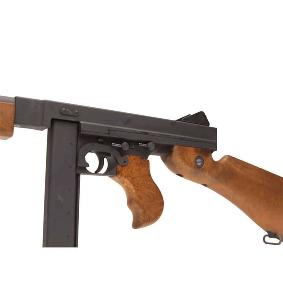 Thompson M1A1 Gas Blowback Rifle (430500 Licensed By Cybergun Made By WE) DEFCON AIRSOFT