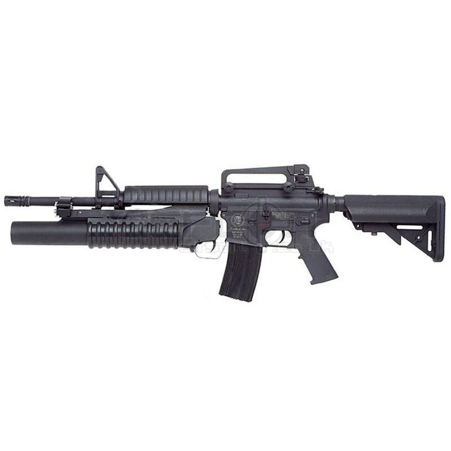 S&T M4A1 With M203 Grenade Launcher (Sports Line Black STAEG259
