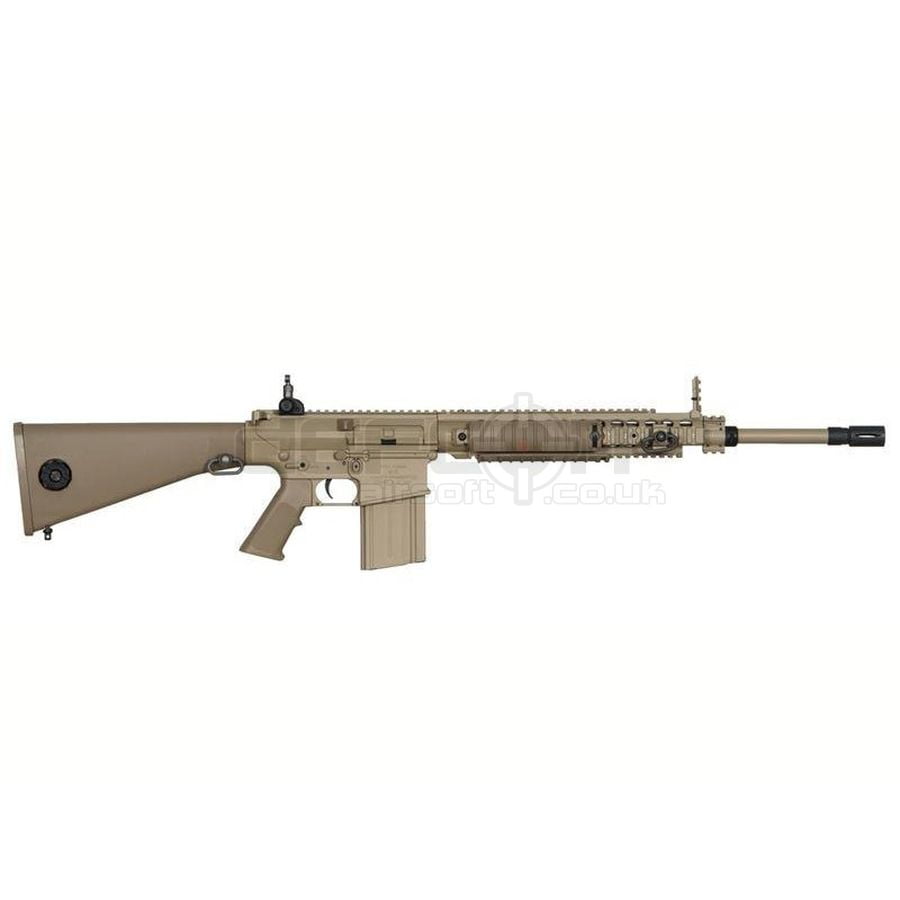 Ares SR25 DMR Sniper Rifle (Semi Only 400 FPS Tan M110 SR009E